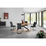 MID.YOU NIHAJNI STOL, kovina, tekstil antracit | Shoptok.si