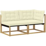  Sekcionalna sofa s jastukom Bijela 162,5 x 83 x 73 cm | shoptok.hr