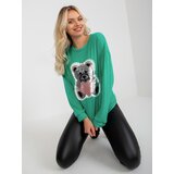 LAKERTA Blouse-LK-BZ-509067-1.27-turquoise | Shoptok.si