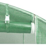  Staklenik s čeličnim okvirom zeleni 24 m² 6x4x2,85 m | shoptok.hr