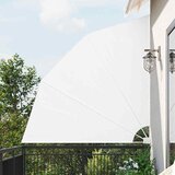  Zaslon za privatnost na balkonu 210 x 210 cm Poliester Bijela | shoptok.hr