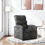  fotelja tamno siva tkanina - Tamno siva 1 Ručno guranje unatrag Da | shoptok.hr