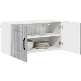 vidaXL Stenska kuhinjska omarica s polico Siva Sonoma 80 x 31 x 40 cm | Shoptok.si