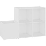 Furnova Omara za čevlje bela 105x35,5x70 cm iverna plošča, (21953952) | Shoptok.si