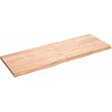 ploča svjetlosmeđa 140x50x(2-4) cm tretirana hrastovina