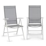 Blumfeldt Almeria Garden Chair zložljivi stol, Bela, (20517837) Cene