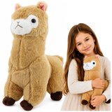  Plišana igračka Alpaka Lama Plišana igračka Mekano krzno Krem 38 cm | shoptok.hr