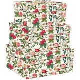 Kartos Darilne škatle v kompletu 3 ks Vintage Roses – Cene