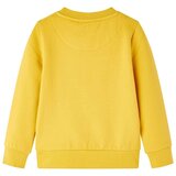  Dječja topla majica tamna oker boja 116 | shoptok.hr