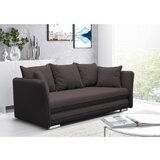 MID.YOU ZOFA S POSTELJNO FUNKCIJO, temno rjava tekstil | Shoptok.si