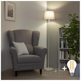  Brilagi - LED stojeća lampa CERIA 1xE27/40W/230V prečnik 30 cm siva/bela | Eponuda.com