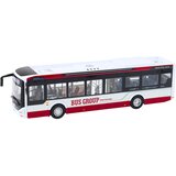  Metalni gradski autobus za igru Bus GROUP 1:42 - bijelo/crveni | shoptok.hr