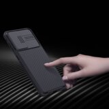 Nillkin CamShield Pro (PC + TPU) zaščita za Xiaomi 12 - črna | Shoptok.si