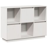 Maison Chic Komoda - Predalnik bela 110,5x35x80 cm trdna borovina, (21716028) Cene