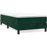  Okvir za krevet s oprugom tamnozeleni 90x200 cm baršunasti | Eponuda.com