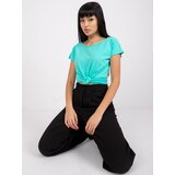 BASIC Feel Good T-shirt-RV-BZ-4622.37-turquoise | Shoptok.si