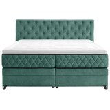 Modern Living Postelja Boxspring Carmen, Turkizna, 160x200 | Shoptok.si