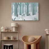 Slika - Fairy-Tale Forest (1 Part) Vertical - First Variant 60x40 Na talijanskom platnu | shoptok.hr