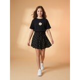 Sinsay Pamučna majica s cvjetnim printom | shoptok.hr