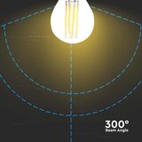  led sijalica filament G45 E27/6W/230V 4000K | Eponuda.com