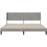 Krevetna konstrukcija Svjetlosiva 180 x 200 cm Baršun | shoptok.hr
