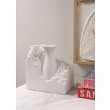 Hanah home vaza LCA0005, 20x12x20 cm, Bela | ePonuda.com