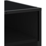 TV ormarić crni 180x40x46 cm od konstruiranog drva | Eponuda.com