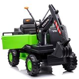 Licencirani VOLVO zeleni - bager na akumulator | shoptok.hr