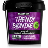 Beauty Jar Trendy Blondie maska za prirodnu neutralizaciju za plavu kosu 150 ml
