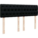  Krevet s oprugama i madracem crni 140x200 cm od tkanine | shoptok.hr