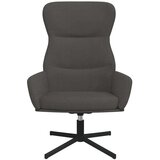  Stol za sproščanje temno siv žamet, (20957992) | Shoptok.si