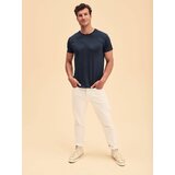 Fruit Of The Loom Navy blue Iconic combed cotton t-shirt | shoptok.hr
