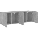  Zidni TV ormarići 2 kom sivi boja betona 60x30x41 cm | shoptok.hr