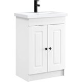 vidaXL Komplet pohištva za kopalnico Bela 78,5 x 37,5 x 81 cm, (5000245853) | Shoptok.si