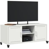TV ormarić bijeli 100,5 x 39 x 43,5 cm čelik | Eponuda.ba