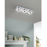Eglo Fradelo zidna/stropna/3, led, 3x4w, krom/kristal | shoptok.hr