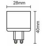  LED sijalica G9/5W/230V 2800K | Eponuda.com