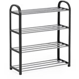 YES EVERYDAY Črno plastično stojalo za čevlje 50,5x57x19 cm Hallfrid – | Shoptok.si