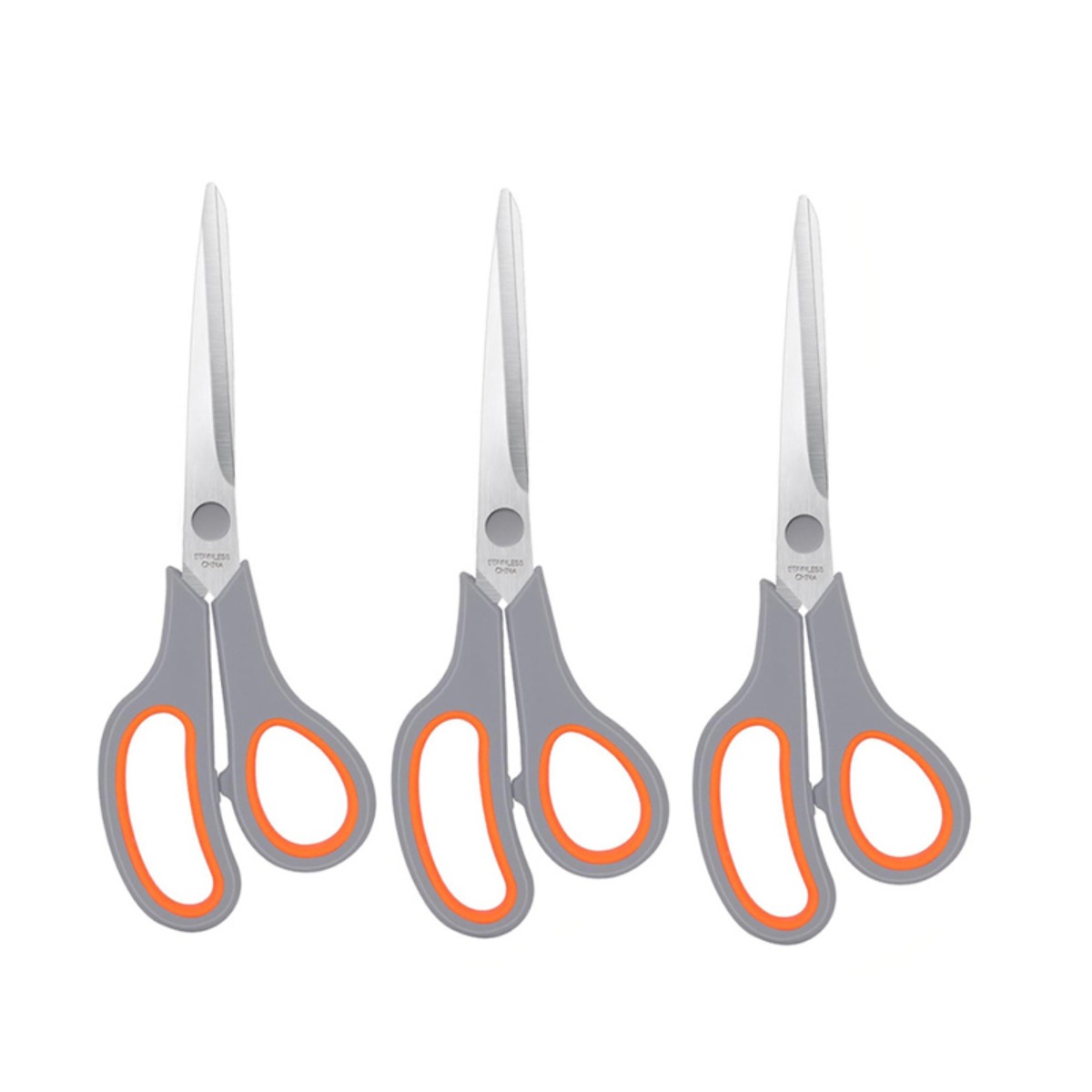 INF Večnamenske Škarje - Komplet 3 Kosov z Izjemno Ostrimi 2,5mm Rezili Grey+Orange, (5000158241) Cene