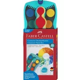 Faber-castell barve vodene connect12/1+čopič turkiz