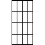 Pregrada za tuširanje od mutnog kaljenog stakla 90 x 195 cm | Eponuda.ba