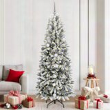  Umjetno božićno drvce Bijelo 210 cm PVC Cijene