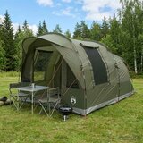 vidaXL Tunelski šator s krovom Maslinastozelena 400 x 260 x 200 cm Cijene