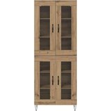  Highboard Umjetnički hrast 69,5 x 34 x 180 cm Konstruirano drvo | Eponuda.ba