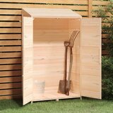  Vrtno spremište 102 x 52 x 174,5 cm od masivne jelovine | shoptok.hr