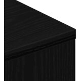 TV ormarić s kotačićima crni hrast 102x34,5x43 cm | shoptok.hr
