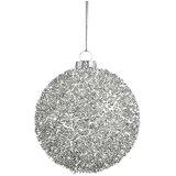  novogodišnja dekoracija - hanging ball 8cm 1101087 - silver - edl ( 041345 ) | ePonuda.com