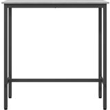  Stol Siva Sonoma 100 x 40 x 100 5 cm Inženjerska drva i čelik | shoptok.hr