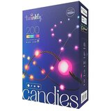 TWINKLY Svetlobna veriga Candies Kroglice (12 m, 200 LED sijalk, RGB, zelena veriga) Cene