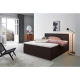 Livetastic POSTELJA Z VZMETNICO 160 cm x 200 cm , tekstil rjava | Shoptok.si